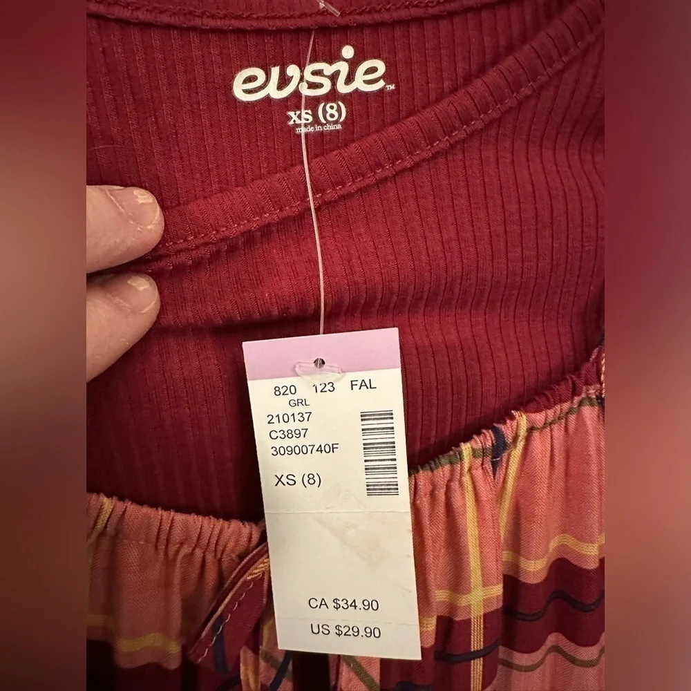 Maurice’s Girl’s Evsie two piece dress Size XS - 8